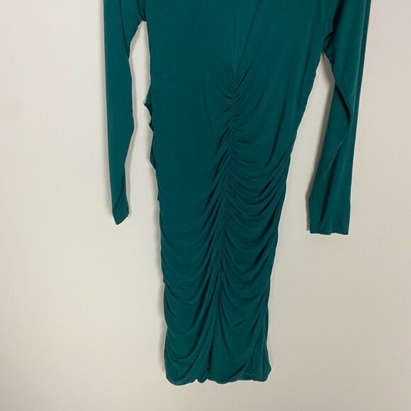 Sundance Bodycon Surplice Dress Womens Medium M Long Sleeve - Picture 5 of 6